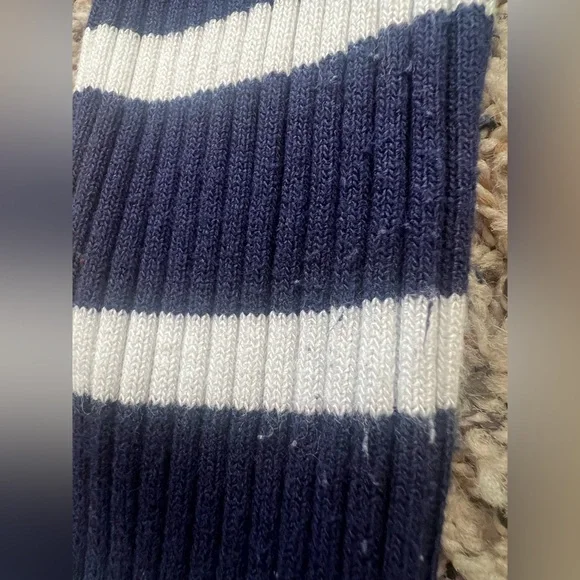 Milk And Honey Knitwear Blue And White striped Top Size M (0714) - Picture 13 of 13